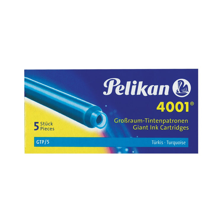 Pelikan GTP5 Standard Size Ink Cartridge Pack of 5pcs