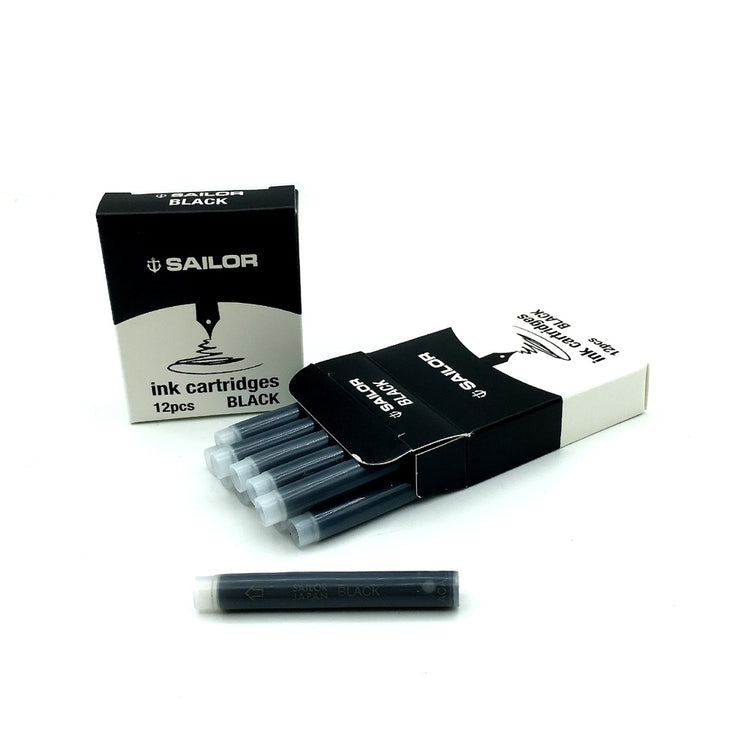 Sailor 12pcs Ink Cartridges Pack for Sailor Fountain Pen
