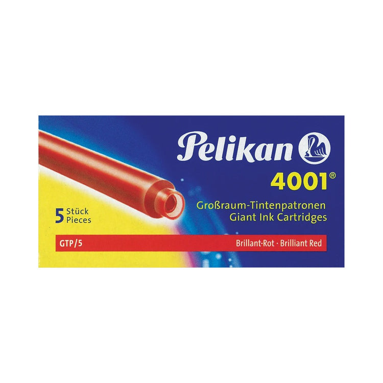 Pelikan GTP5 Standard Size Ink Cartridge Pack of 5pcs
