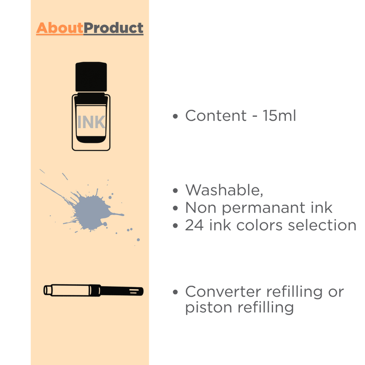 Pilot Iroshizuku 15ml Ink Bottle