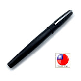 Rodel Old Brand Unique Medium Nib Aluminiumm Brush Pattern Fountain Pen