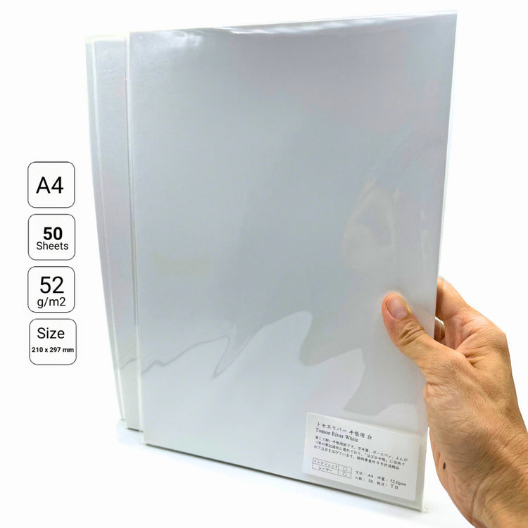 Tomoe River Paper A4 White 50 Sheets 52gsm