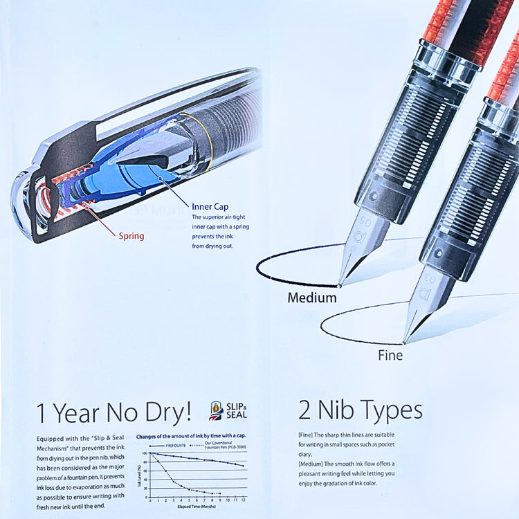 Platinum Pen Prefounte Fountain Pen