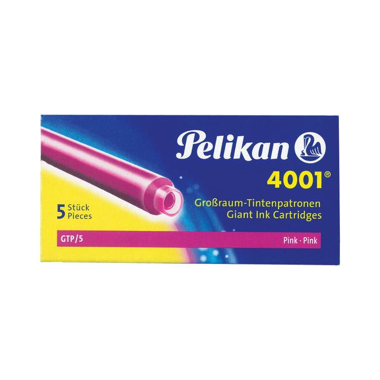 Pelikan GTP5 Standard Size Ink Cartridge Pack of 5pcs