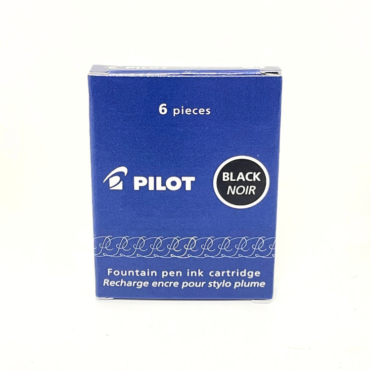 Pilot Ink Cartridge IC-50, 6pcs Pack Black or Blue Ink Color