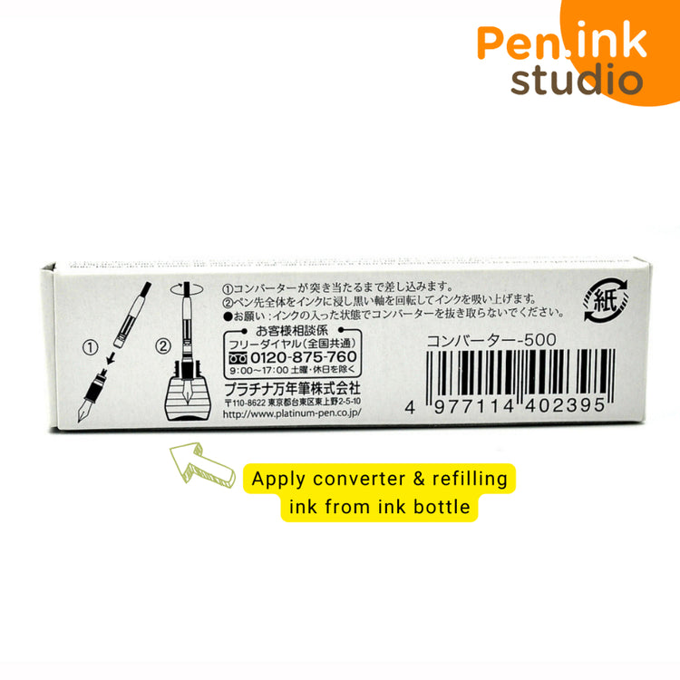 Platinum Pen Converter 500