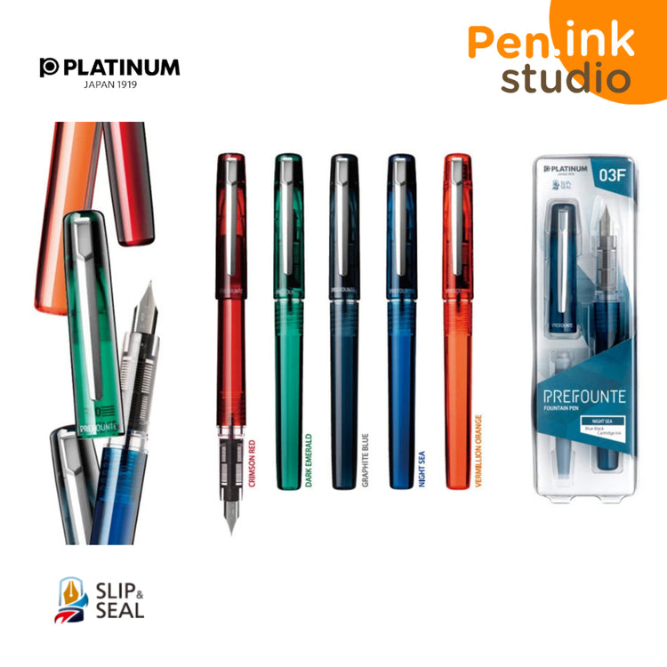 Platinum Pen Prefounte Fountain Pen