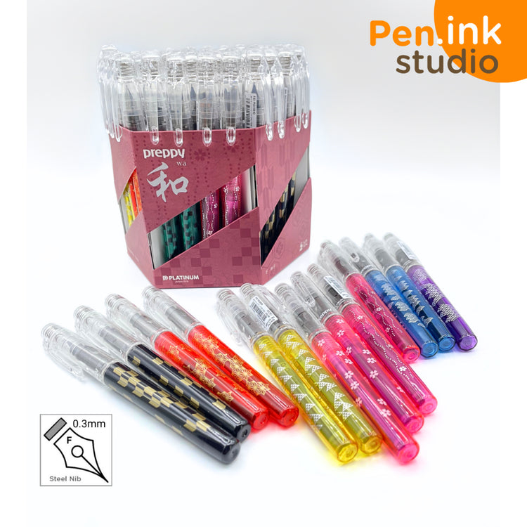 Platinum Pen Preppy WA Limited Edition 0.3mm Fine nib Fountain Pen