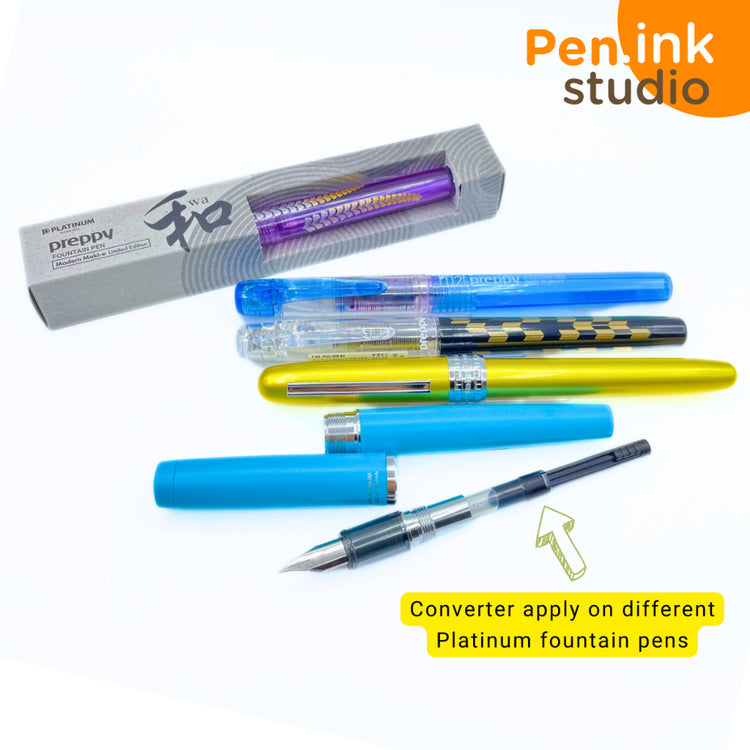 Platinum Pen Converter for Preppy or Plaisir fountain pen