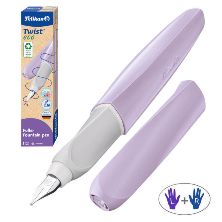 Pelikan Twist Eco P457 New Pastel Color Collection Fountain Pen Medium Nib