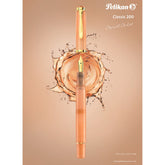 Pelikan Classic M200 Special Edition Apricot Achat Fountain Pen Fine nib