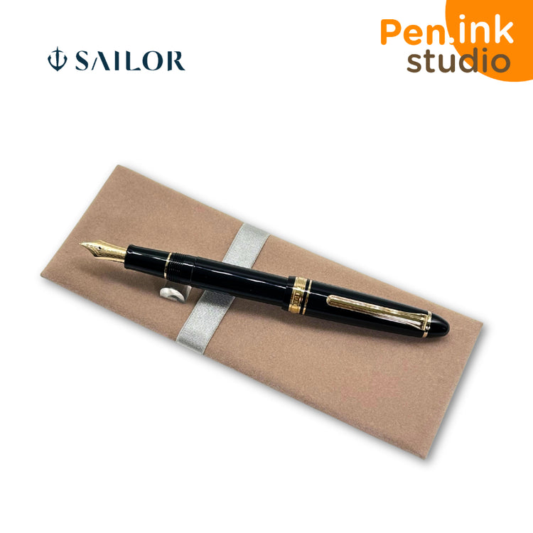 Sailor 1911 Standard 14K Gold Trim Black Color Fountain Pen