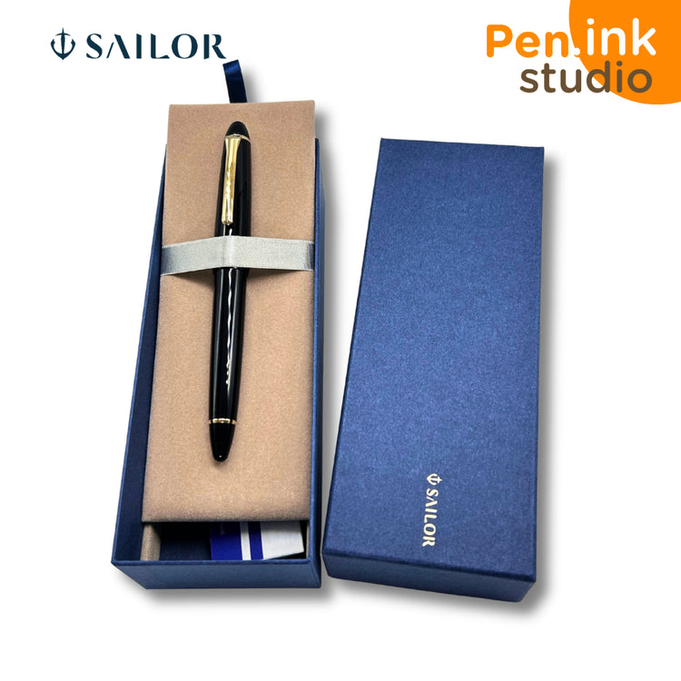 Sailor 1911 Standard 14K Gold Trim Black Color Fountain Pen