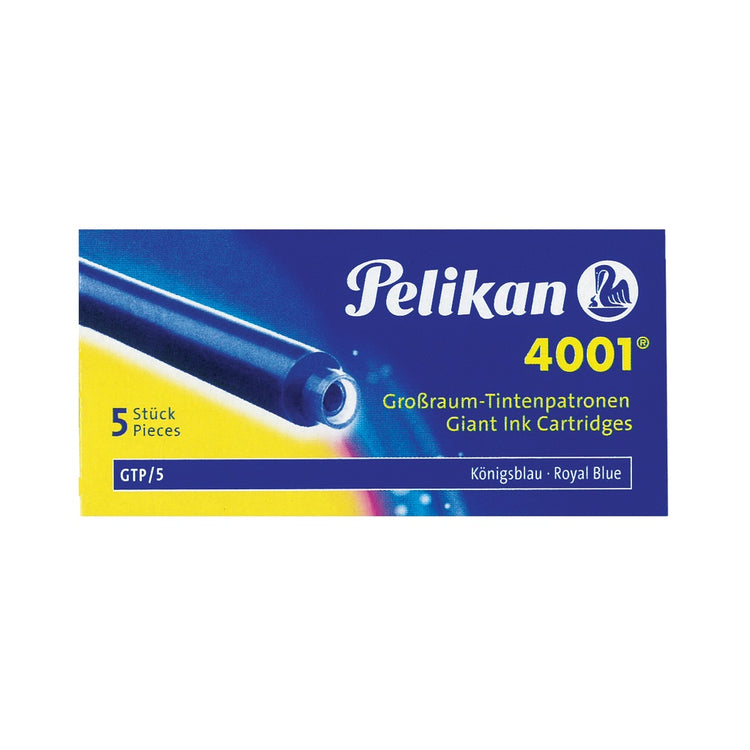 Pelikan GTP5 Standard Size Ink Cartridge Pack of 5pcs