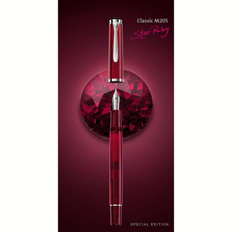 Pelikan Special Edition Classic M205 Star Ruby Fountain Pen