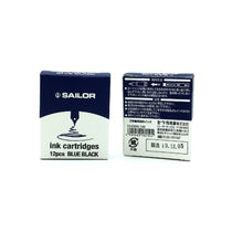 Sailor 12pcs Ink Cartridges Pack for Sailor Fountain Pen