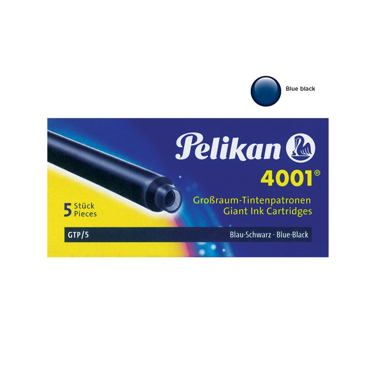 Pelikan GTP5 Standard Size Ink Cartridge Pack of 5pcs