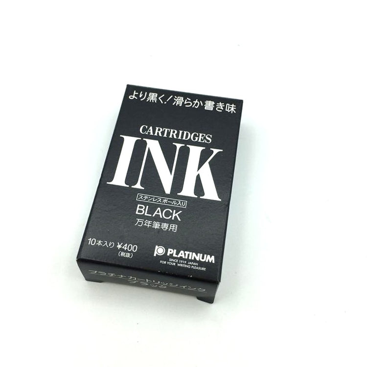 Platinum Pen Ink Cartridges Pack of 10pcs