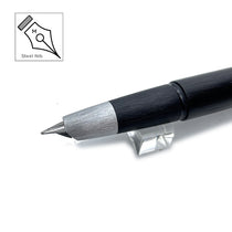 Rodel Old Brand Unique Medium Nib Aluminiumm Brush Pattern Fountain Pen