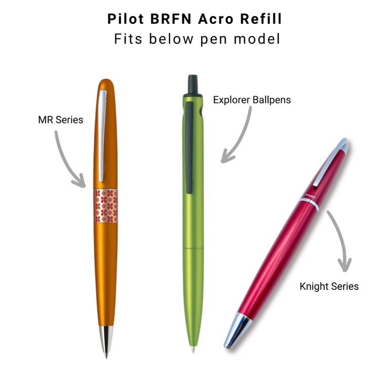 Pilot BRFN Acroball Refill for Pilot MR and Explorer Pen