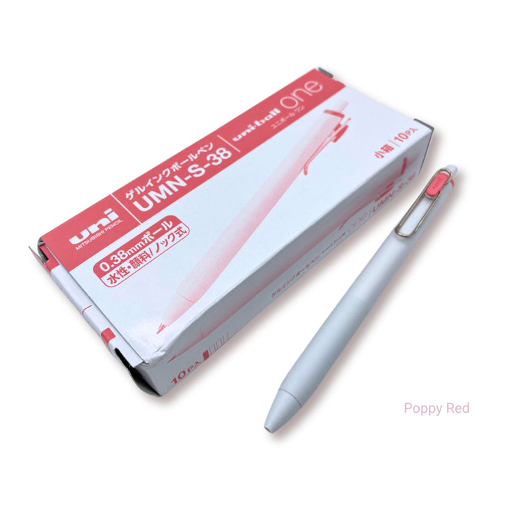 Uni-ball One Gel Pen Fika Colors 0.38mm