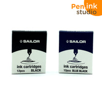 Sailor 12pcs Ink Cartridges Pack for Sailor Fountain Pen