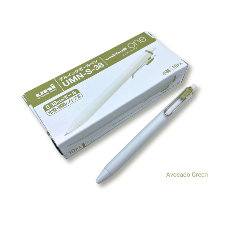 Uni-ball One Gel Pen Fika Colors 0.38mm