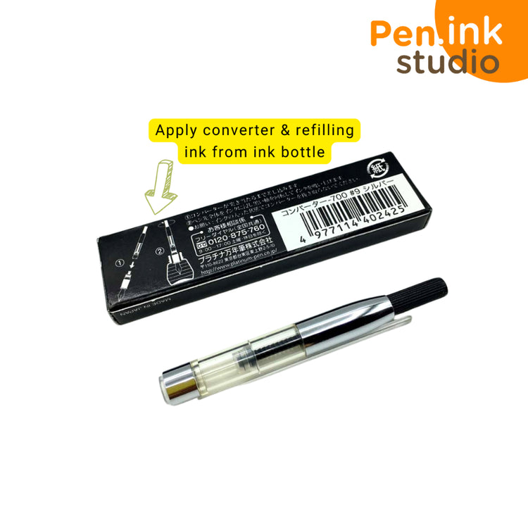 Platinum Pen Converter 700 Silver