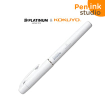 Platinum Preppy White 0.3 Fine Nib Fountain Pen Collaboration with Kokuyo Special Edition.