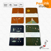 Japanese Ro-Biki Notebook Shape Series Passport Size [Peninkstudio]