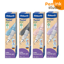 Pelikan Twist Eco P457 New Pastel Color Collection Fountain Pen Medium Nib