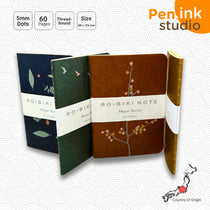 Japanese Ro-Biki Notebook Shape Series Passport Size [Peninkstudio]
