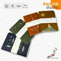 Japanese Ro-Biki Notebook Shape Series Passport Size [Peninkstudio]