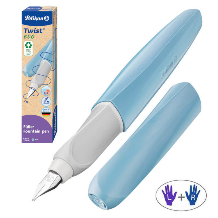 Pelikan Twist Eco P457 New Pastel Color Collection Fountain Pen Medium Nib