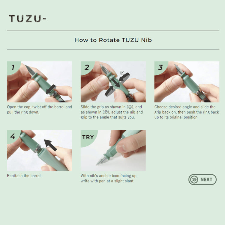 Sailor Tuzu Adjust Fountain Pen
