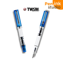 Twsbi Eco Transparent Blue Fountain Pen
