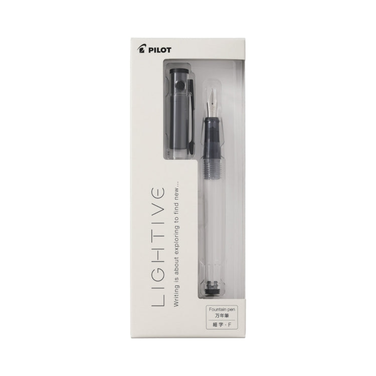 Pilot Pen Lightive Fine or Medium Nib Fountain Pen