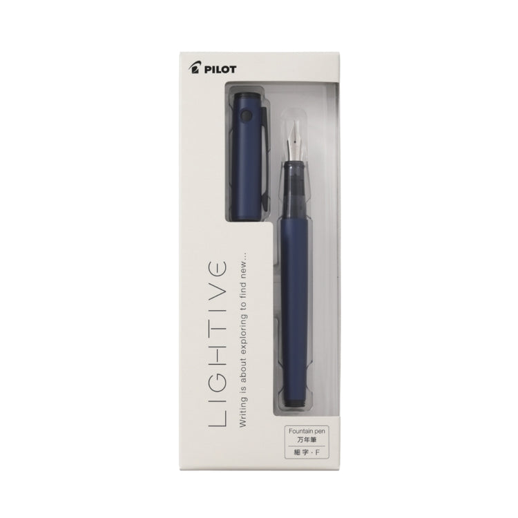 Pilot Pen Lightive Fine or Medium Nib Fountain Pen