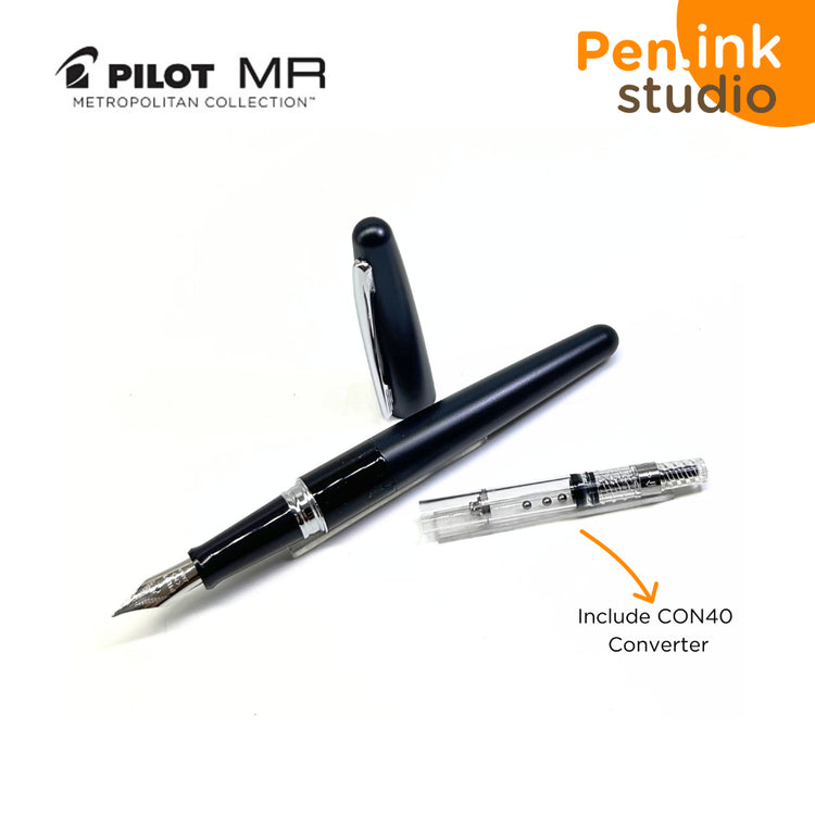 Pilot MR Series Fountain Pen with CON40 Converter Fine or Medium Nib