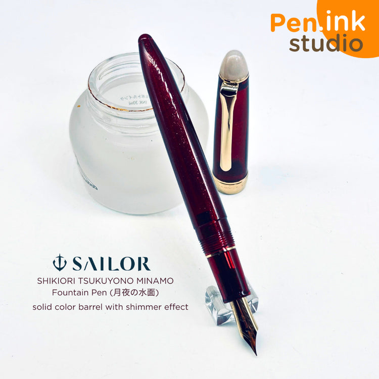 Sailor Shikiori Tsukuyono Minamo Fine Nib Fountain Pen