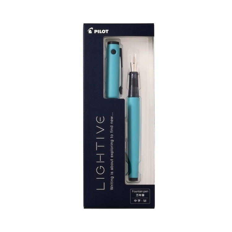 Pilot Pen Lightive Fine or Medium Nib Fountain Pen
