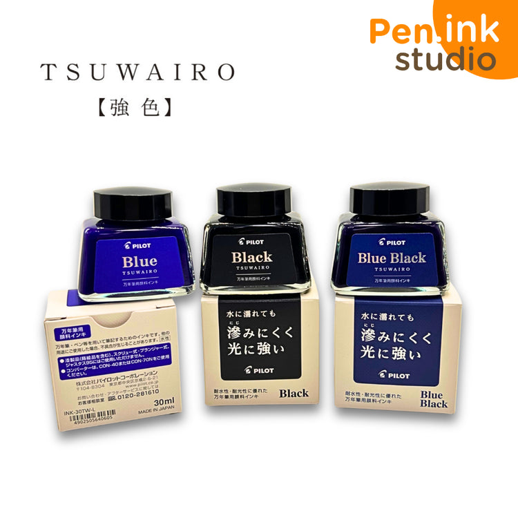 Pilot Pen Tsuwairo Strong Color Pigmented Ink Bottle